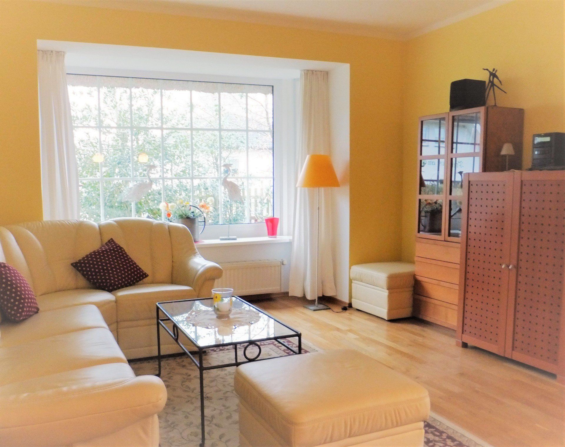 Wohnzimmer Ferienwohnung Binz Ruegen