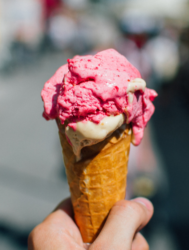 Gelato in Milan