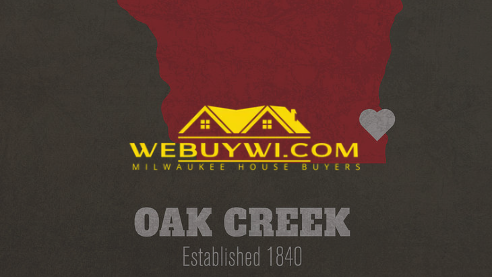 Logo of WeBuyWI.com with a Wisconsin map, a house graphic, and