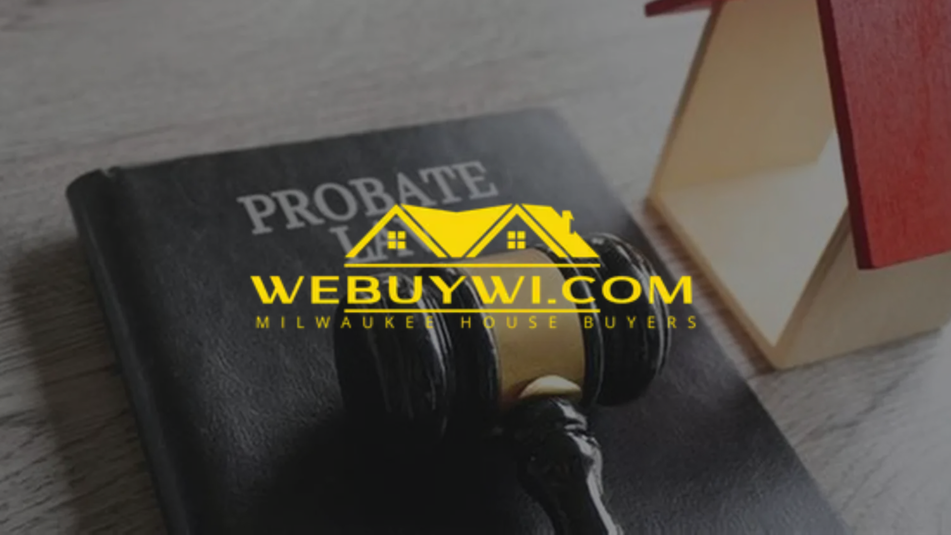 Gavel on a book labeled