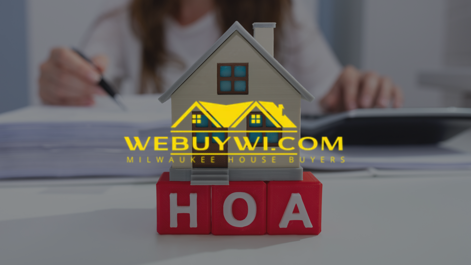 A small house model on an