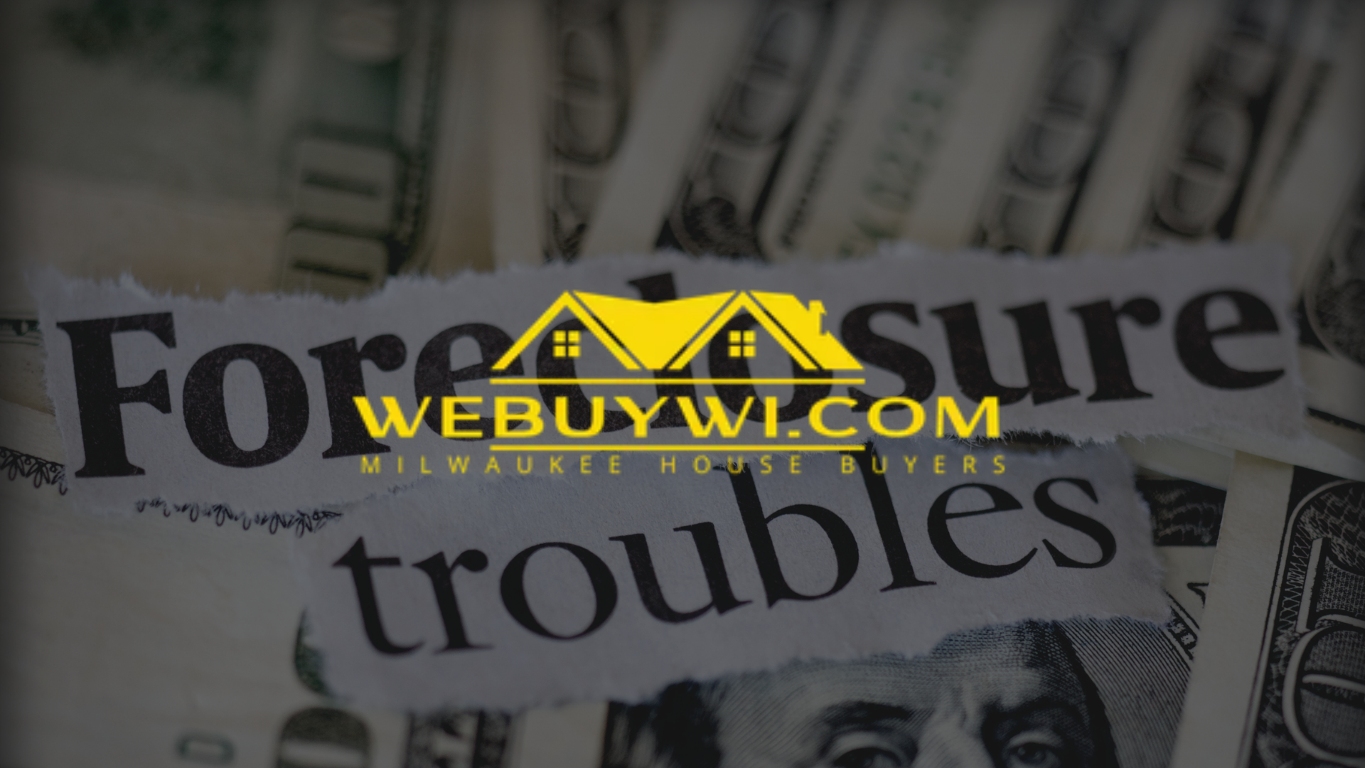 The word troubles is on a piece of paper
