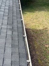 A after photo of a gutter cleaning job in Gloucester, VA.