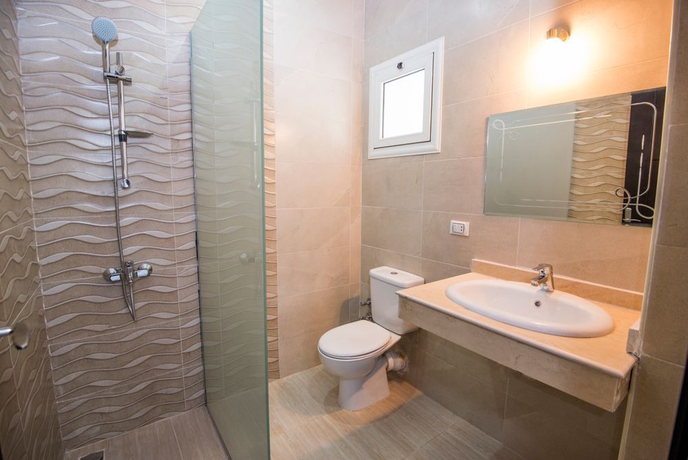 Bathroom With Shower Room — Local Glassmaster in Vincentia, NSW