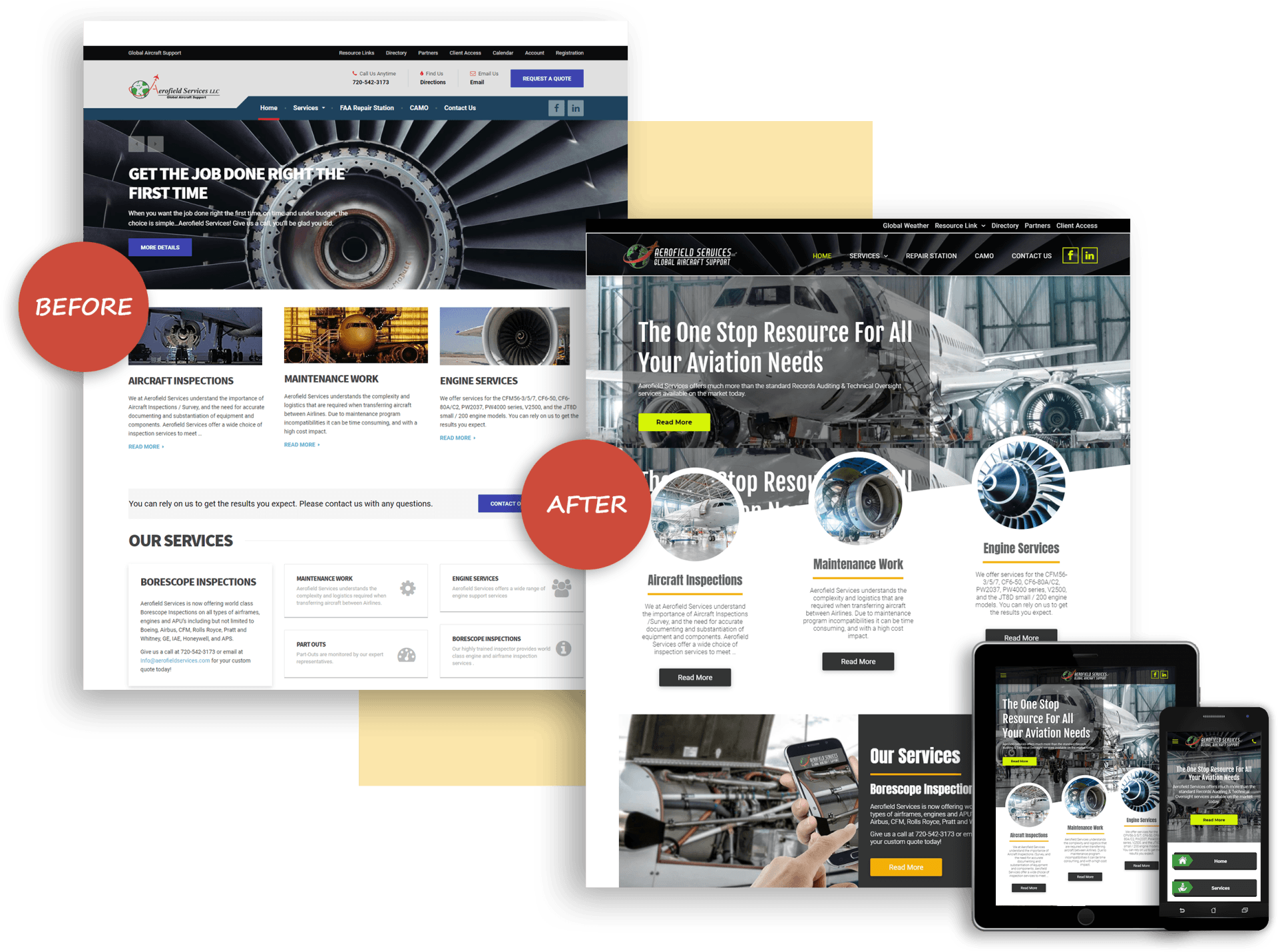 aerofieldserviceswebpagedesign