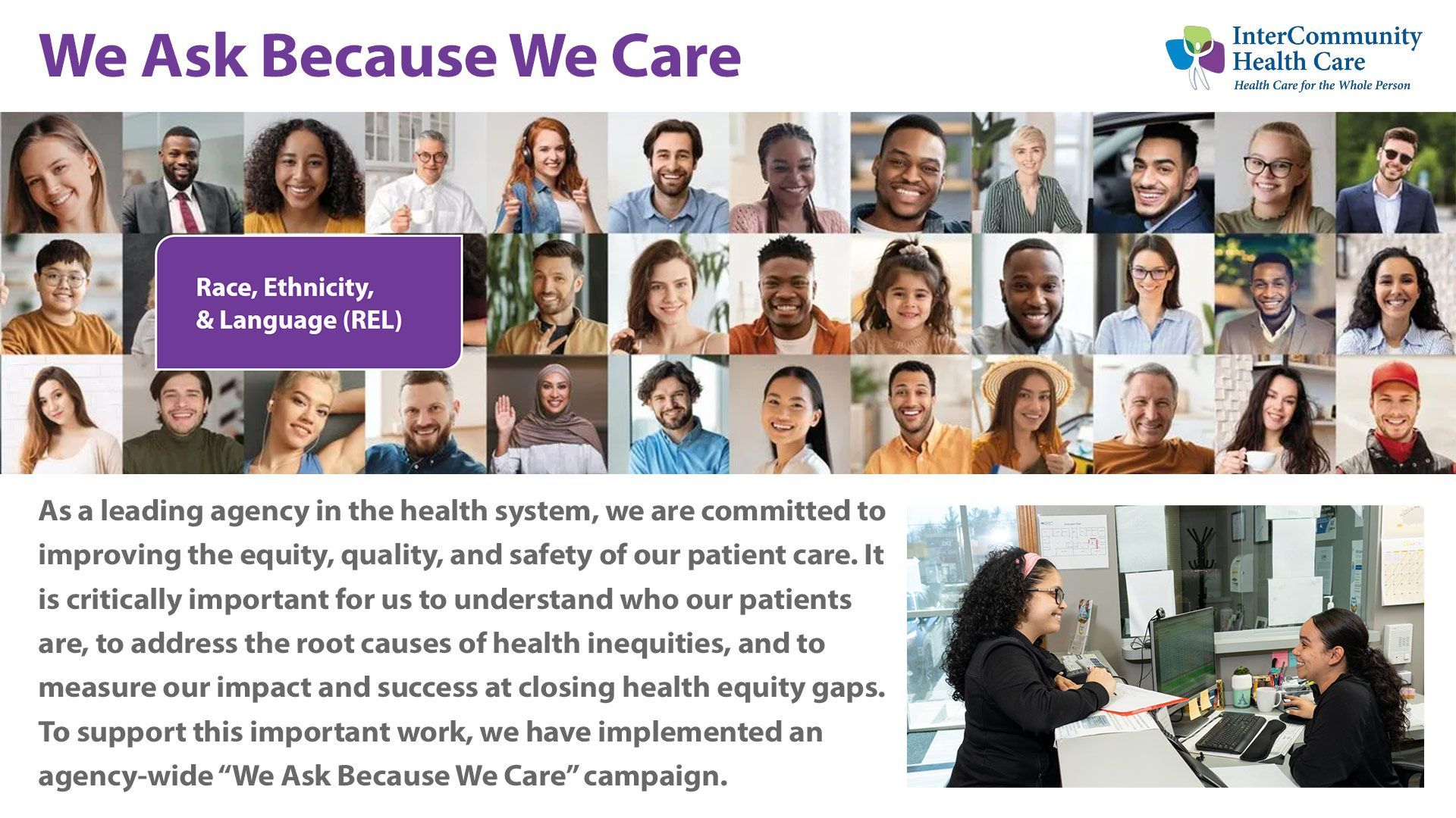 We Ask Because We Care | Greater Hartford, Connecticut