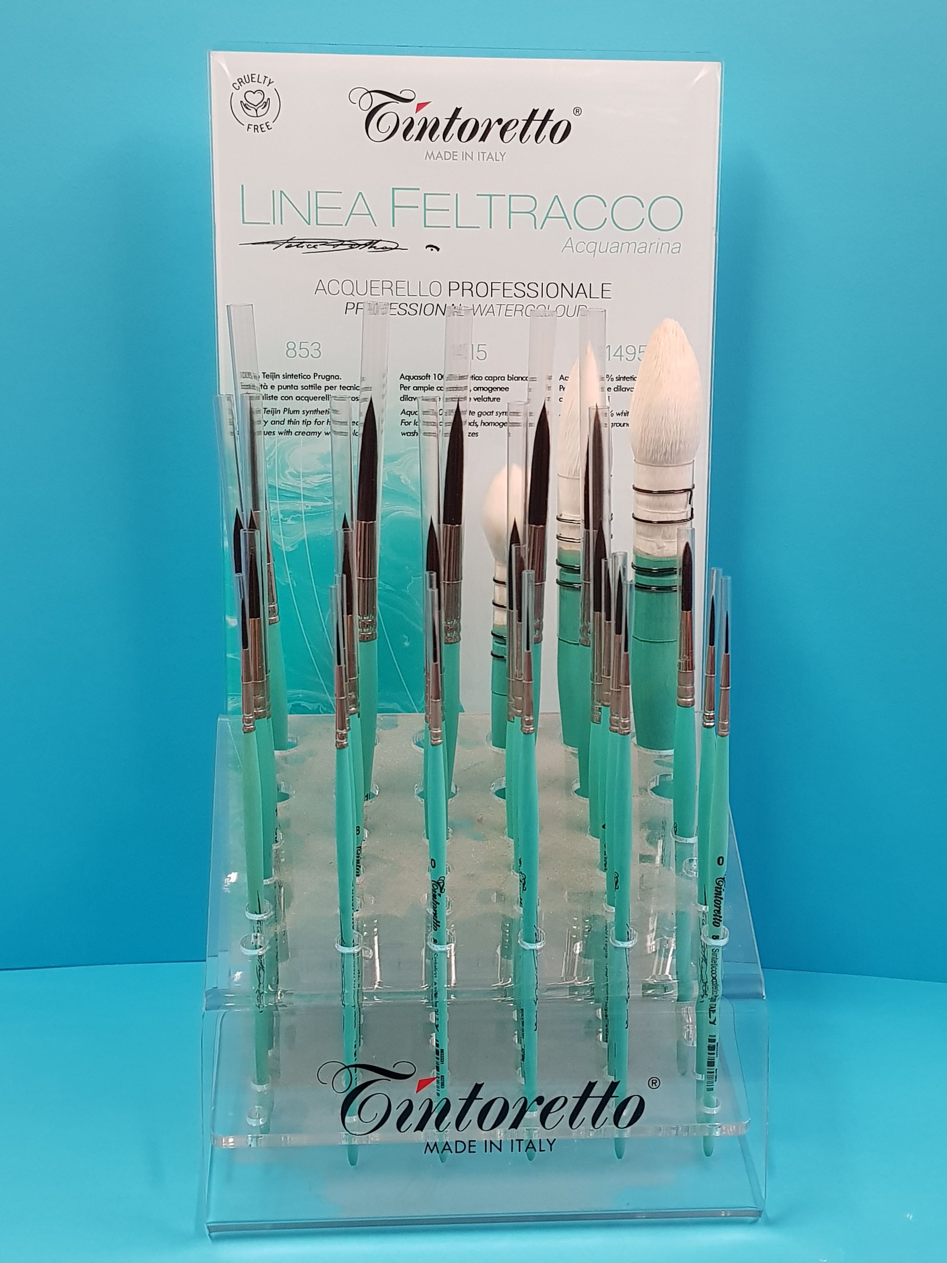 Pennelli Tintoretto Linea Verde Feltraccio