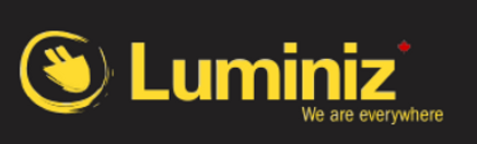 Un logo pour luminiz qui dit que nous sommes partout