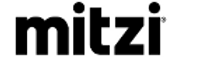 Le mot mitzi est écrit en noir sur fond blanc.