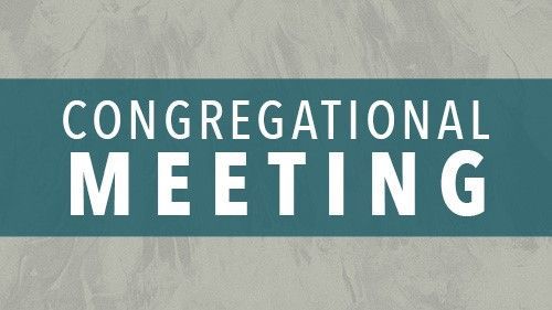 Congregational Meeting