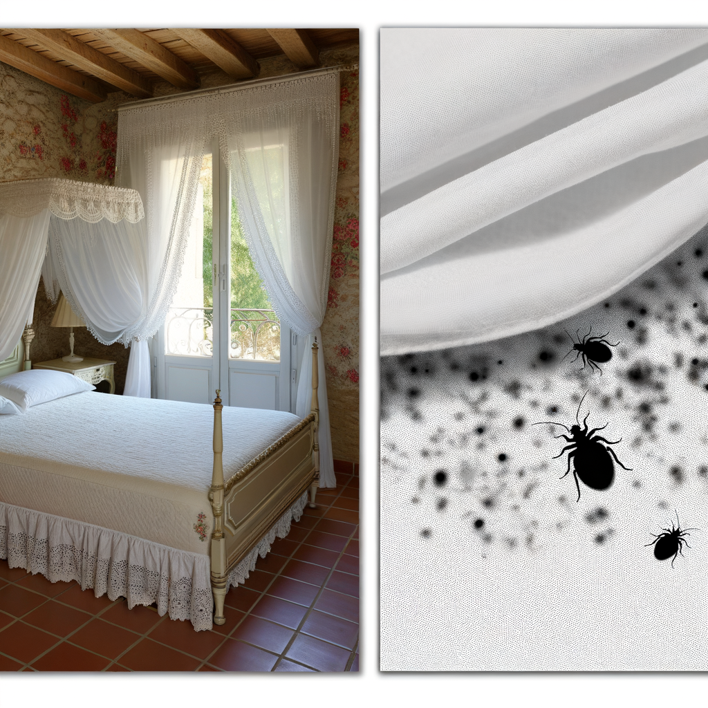 punaises de lit dans un lit