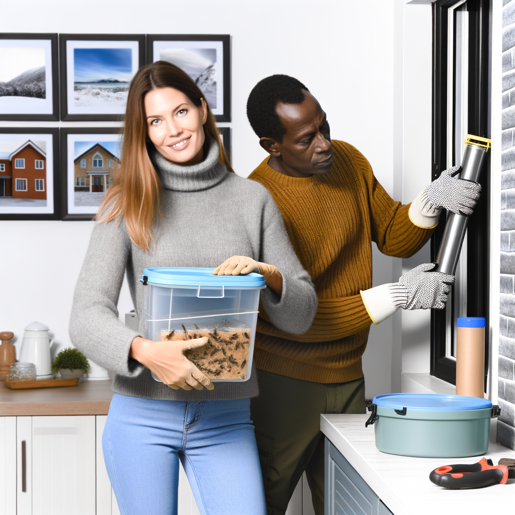 couple dans une maison