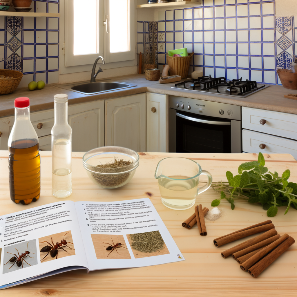 fourmis dans une cuisine