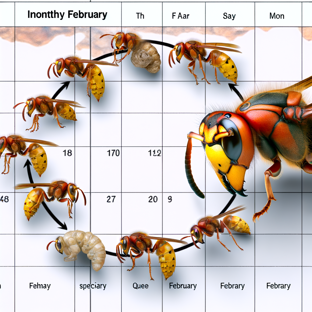 cycle de vie du frelons