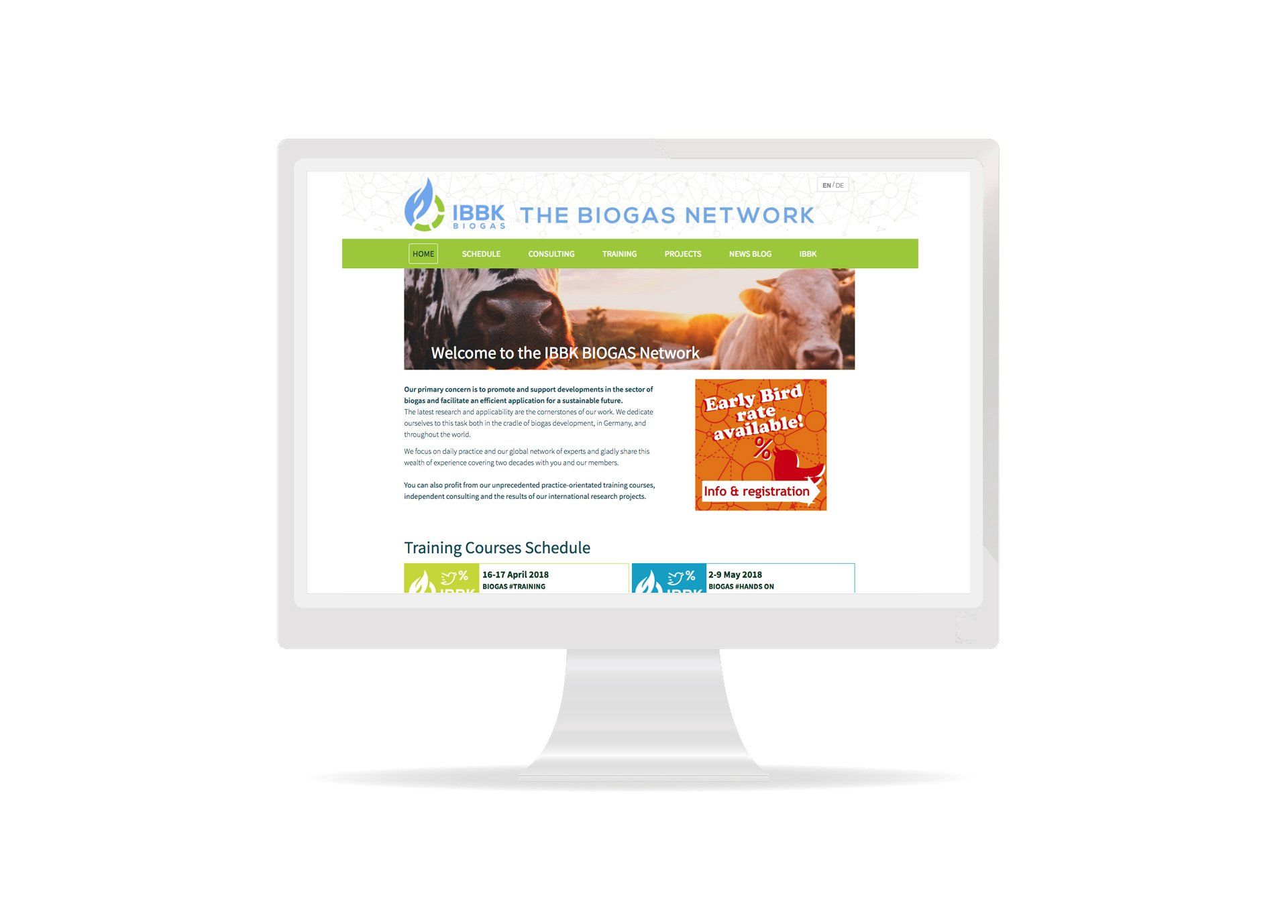 IBBK - Biogasnetzwerk-webdesign by Rupp Design