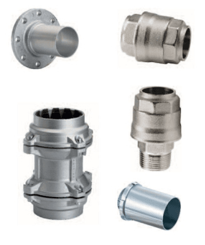 tubi in alluminio per impianti d'aria compressa