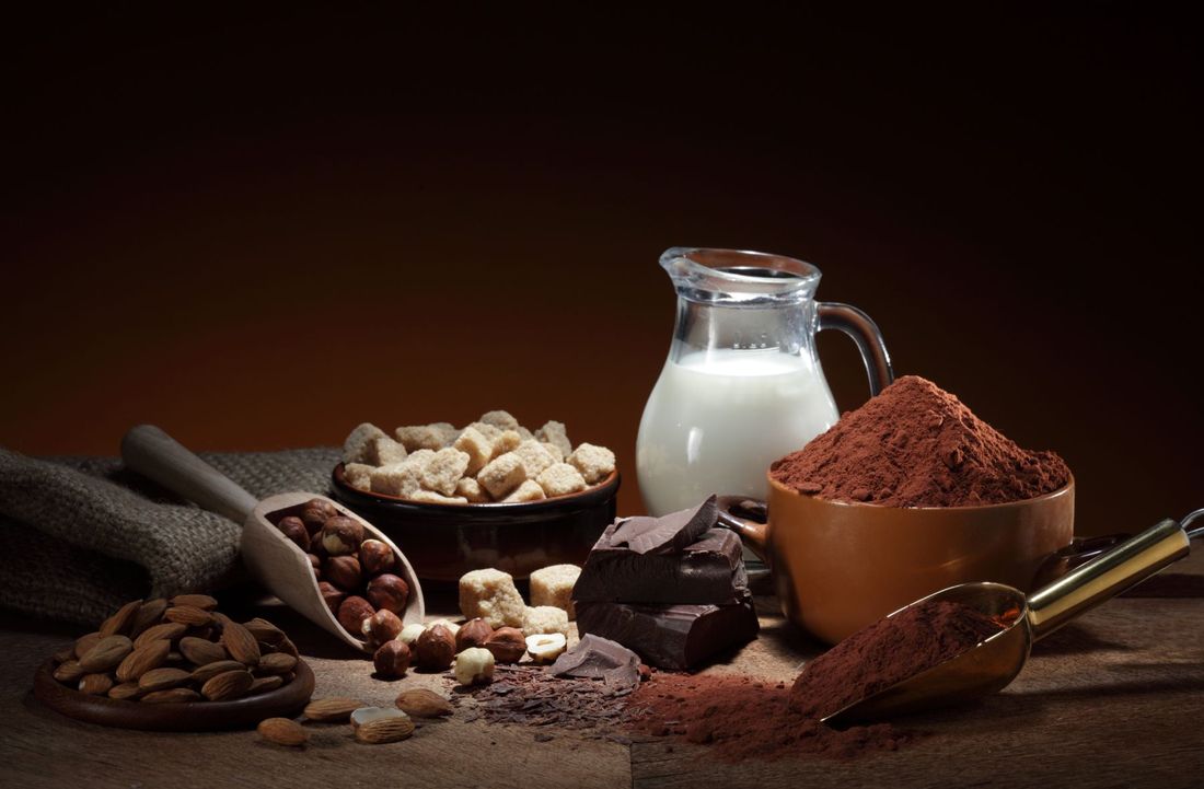 ingredienti per cioccolati artigianali