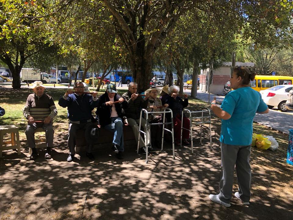 Más Vida actividad de personas mayores