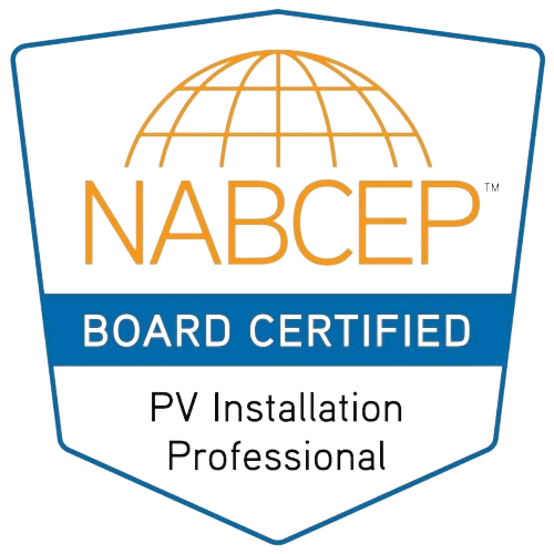 A nabcep board certified pv installation professional logo