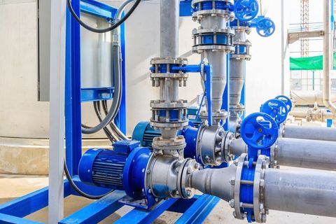 Industrial Motor Water Pump — Pump Supplies in Wellington, NSW