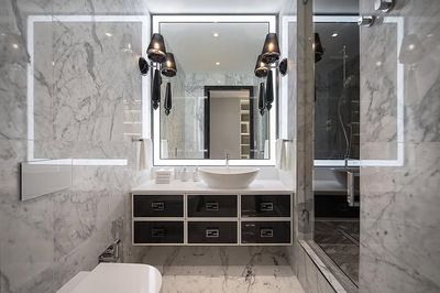 Sleek new vanity of our design