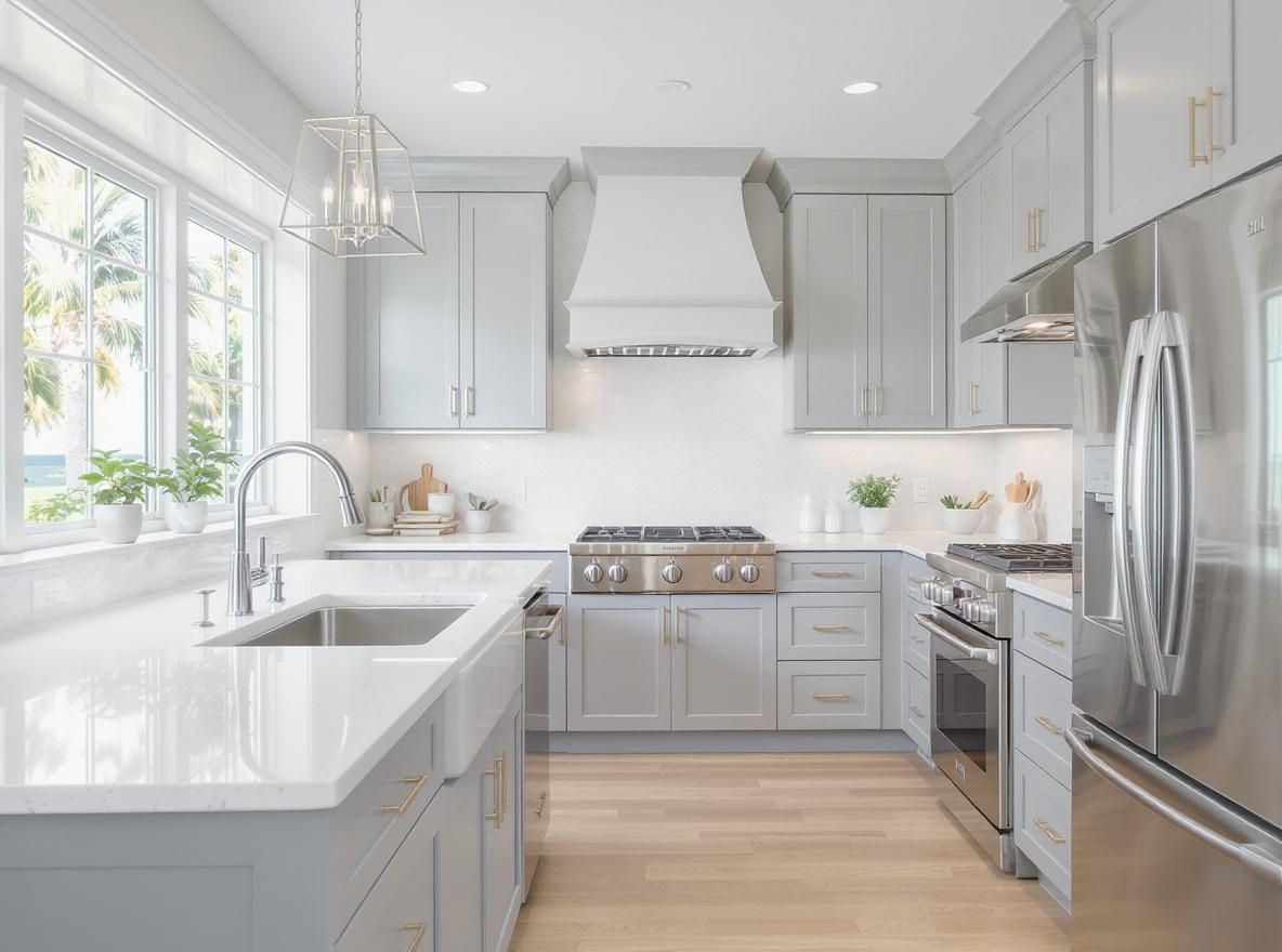 A custom kitchen made for the specific needs of our satisfied customers