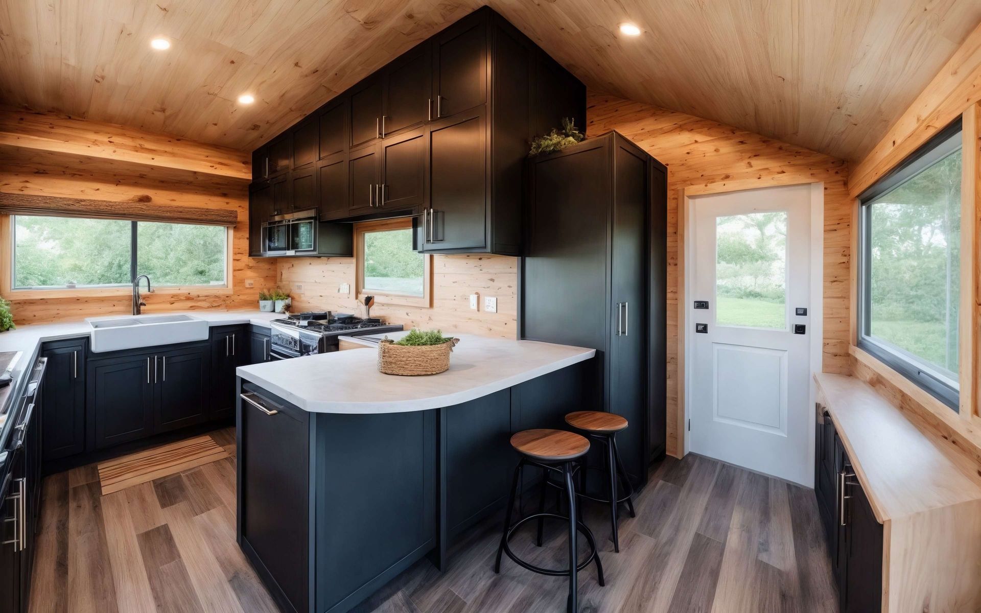 A custom kitchen made for the specific needs of our satisfied customers