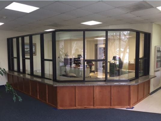 Glass Windows Of A Lobby — Summerville, SC — A Morgan Glass