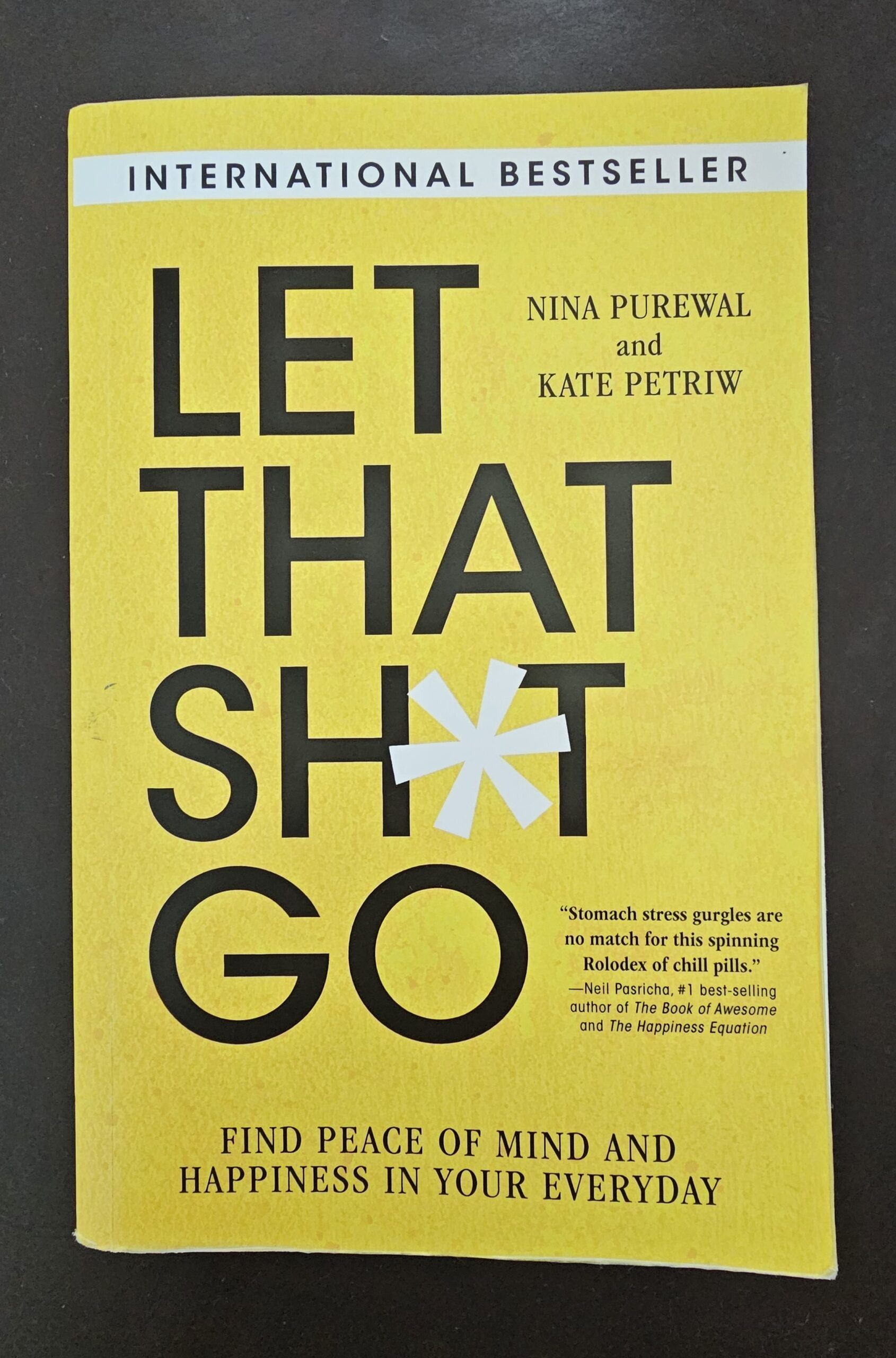 A book with a yellow cover