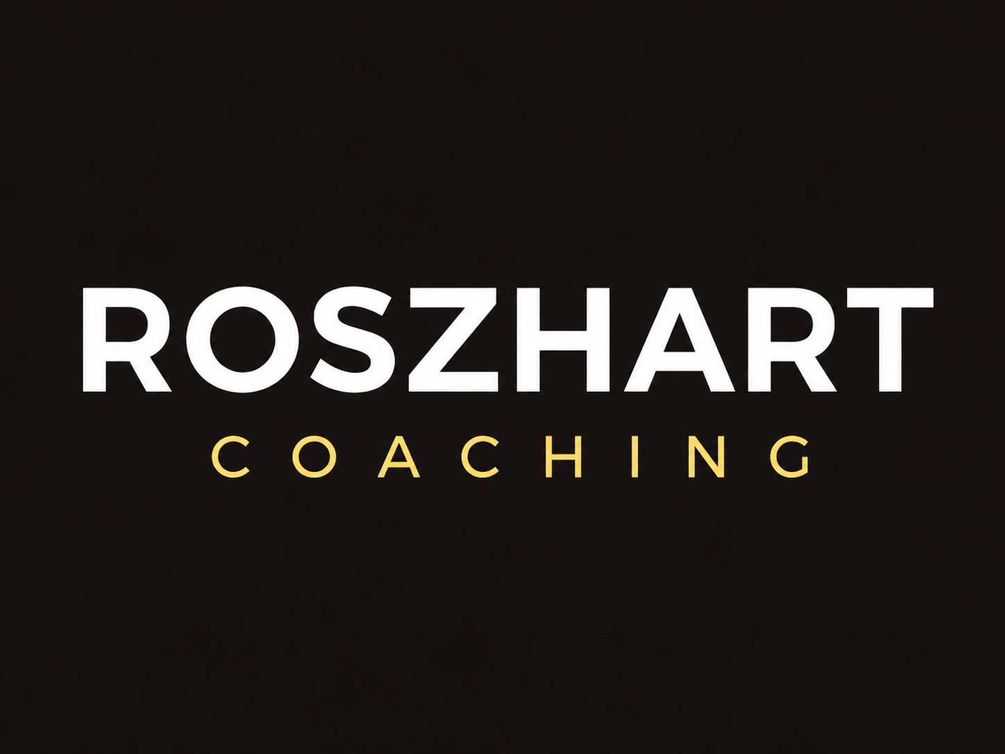 Roszhart Coaching Roszhart Coaching