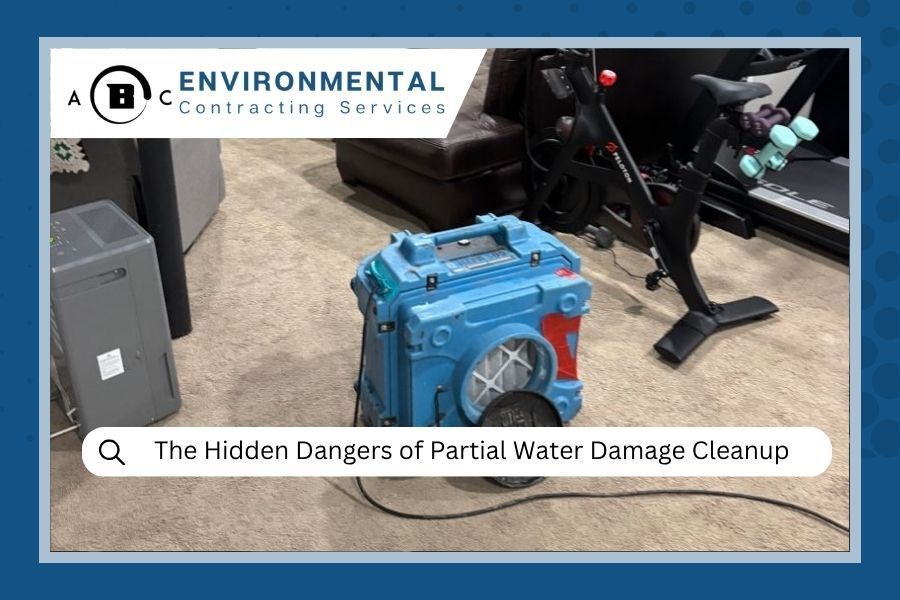 The Hidden Dangers of Partial Water Damage Cleanup