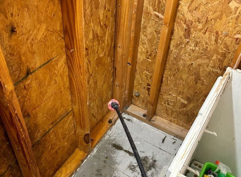 applying microbial solution