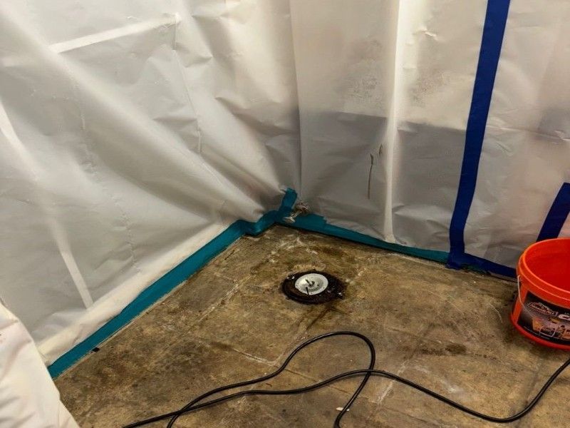 Safe work area post-removal