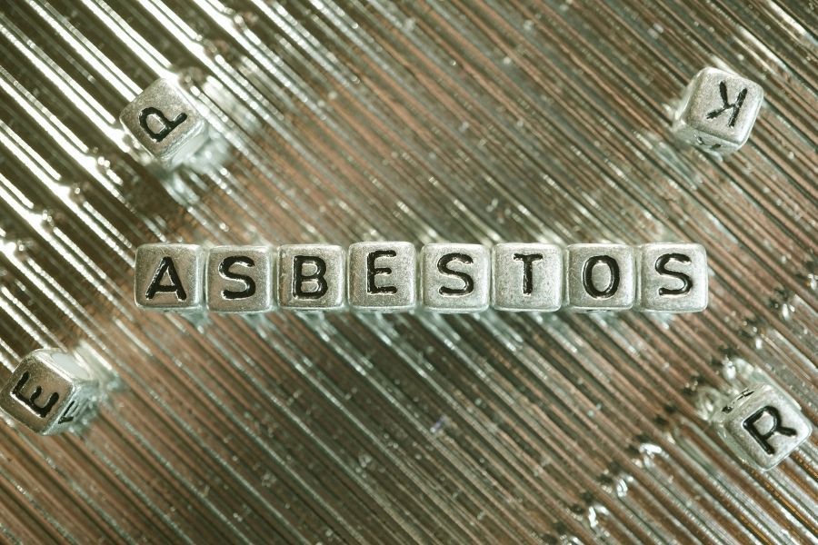 Asbestos identification and material labeling during removal