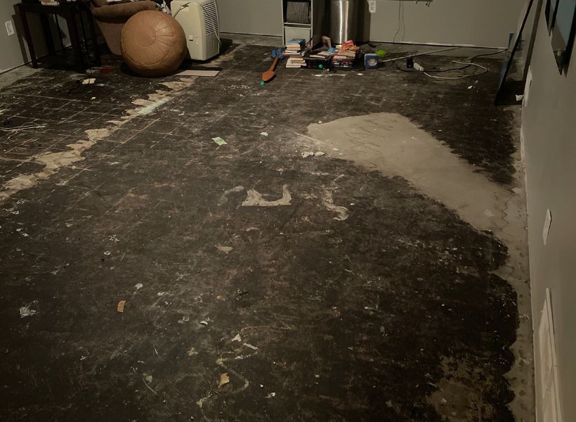 basement floor-before 1