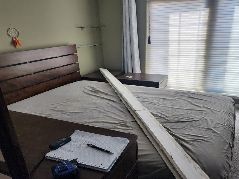 Baseboard removal from water damage