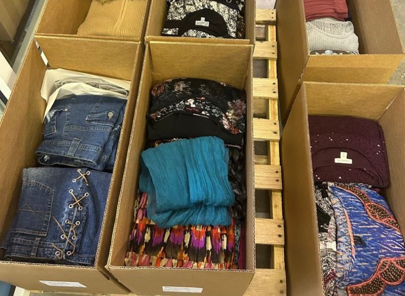 clothes returned to homeowner