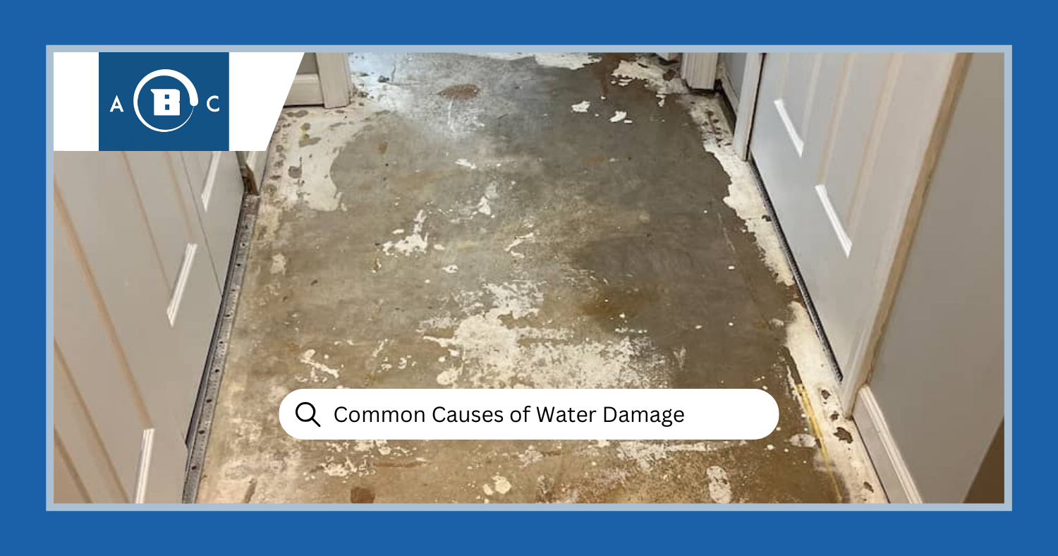 Common Causes of Water Damage