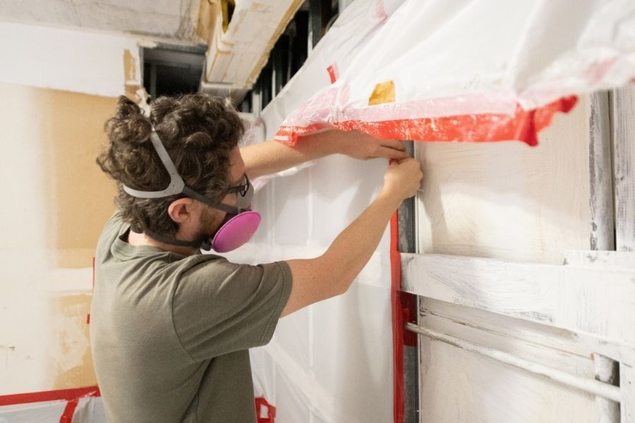 Professional mold inspection after water damage