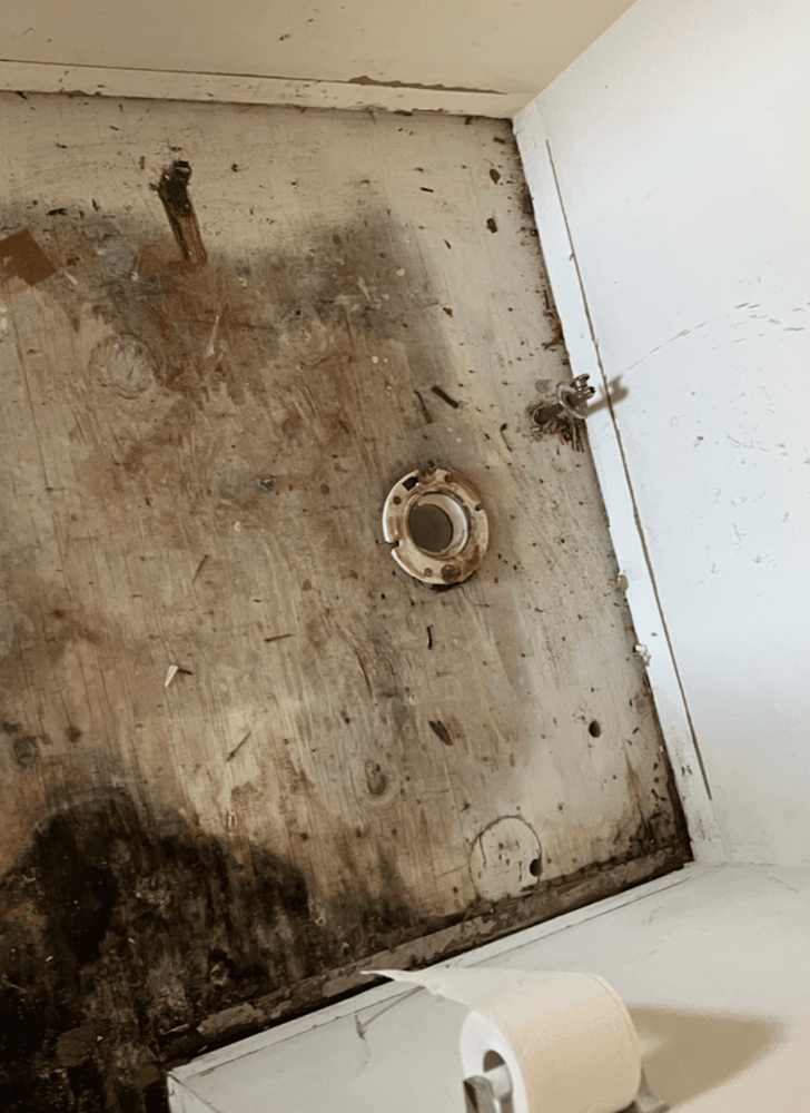 water damage bathroom o fallon