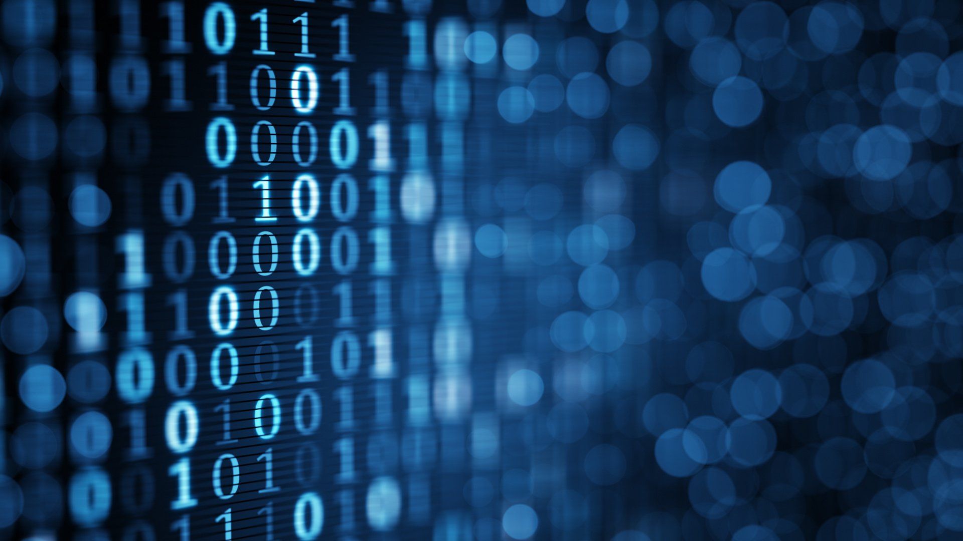 A blue background with a lot of numbers on it