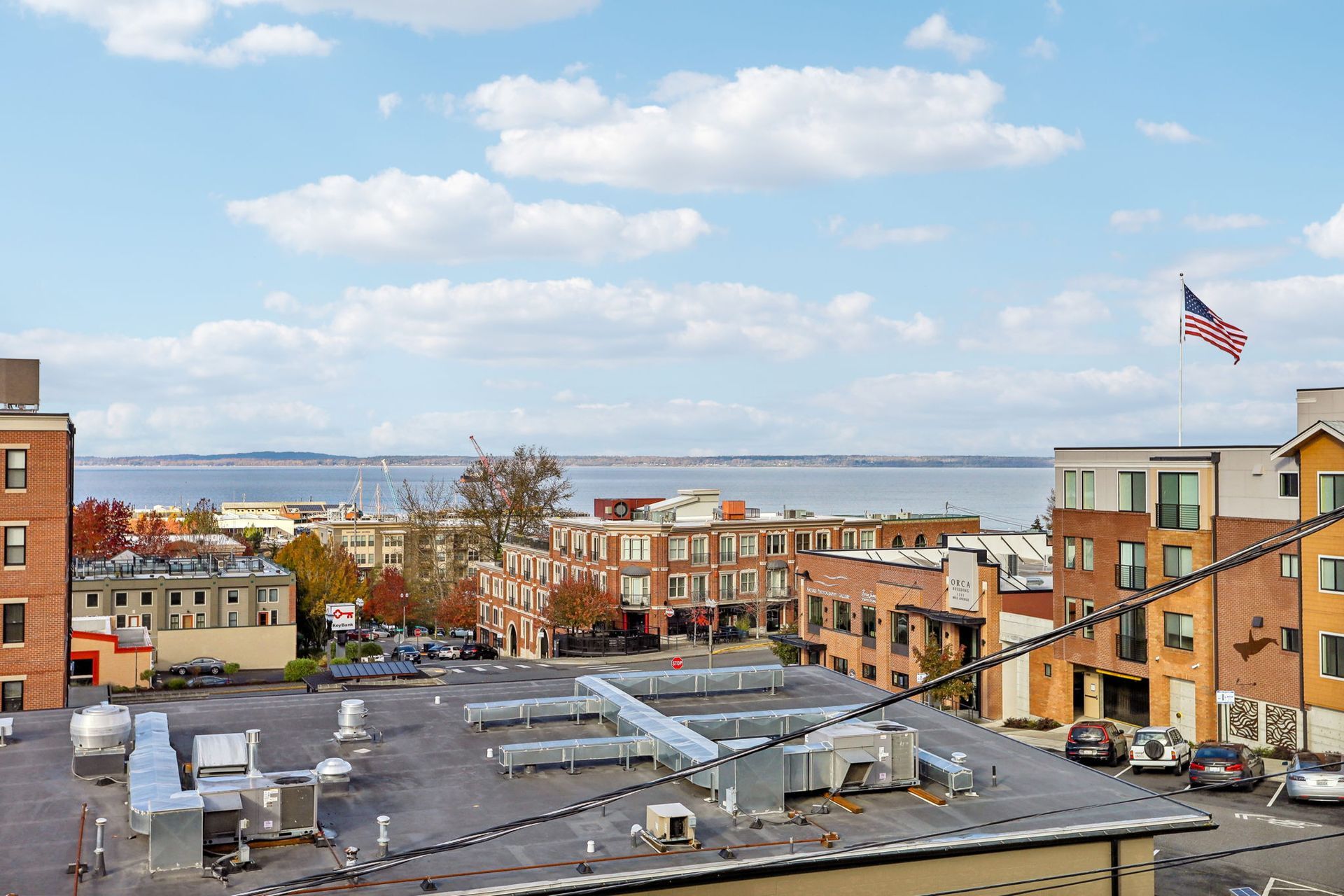 West Facing View of the Water