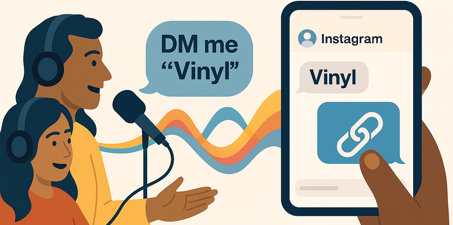 Unlocking the Power of Podcast Recall with Instagram and Facebook DM Automation and Real-Time Attribution