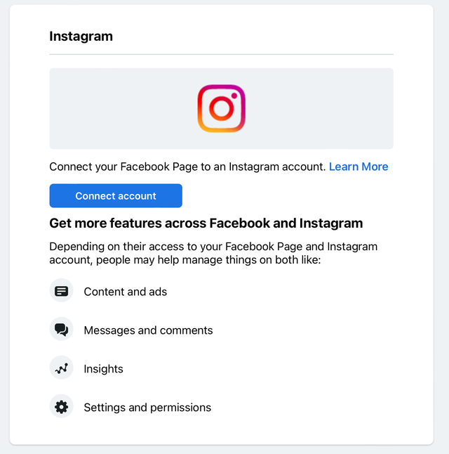 How to Link Your Instagram Account and Facebook Page