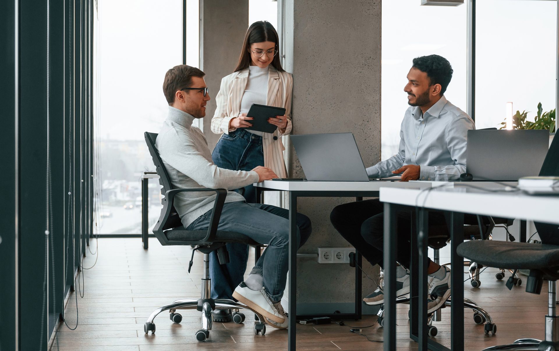 An Entrepreneur with a Small Team