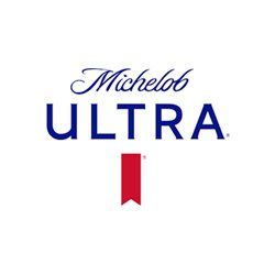 Michelob ultra trusted brand logo on Stampede social automation tool