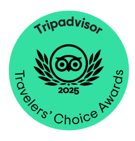Selo Tripadvisor traveler's choice awards 2025