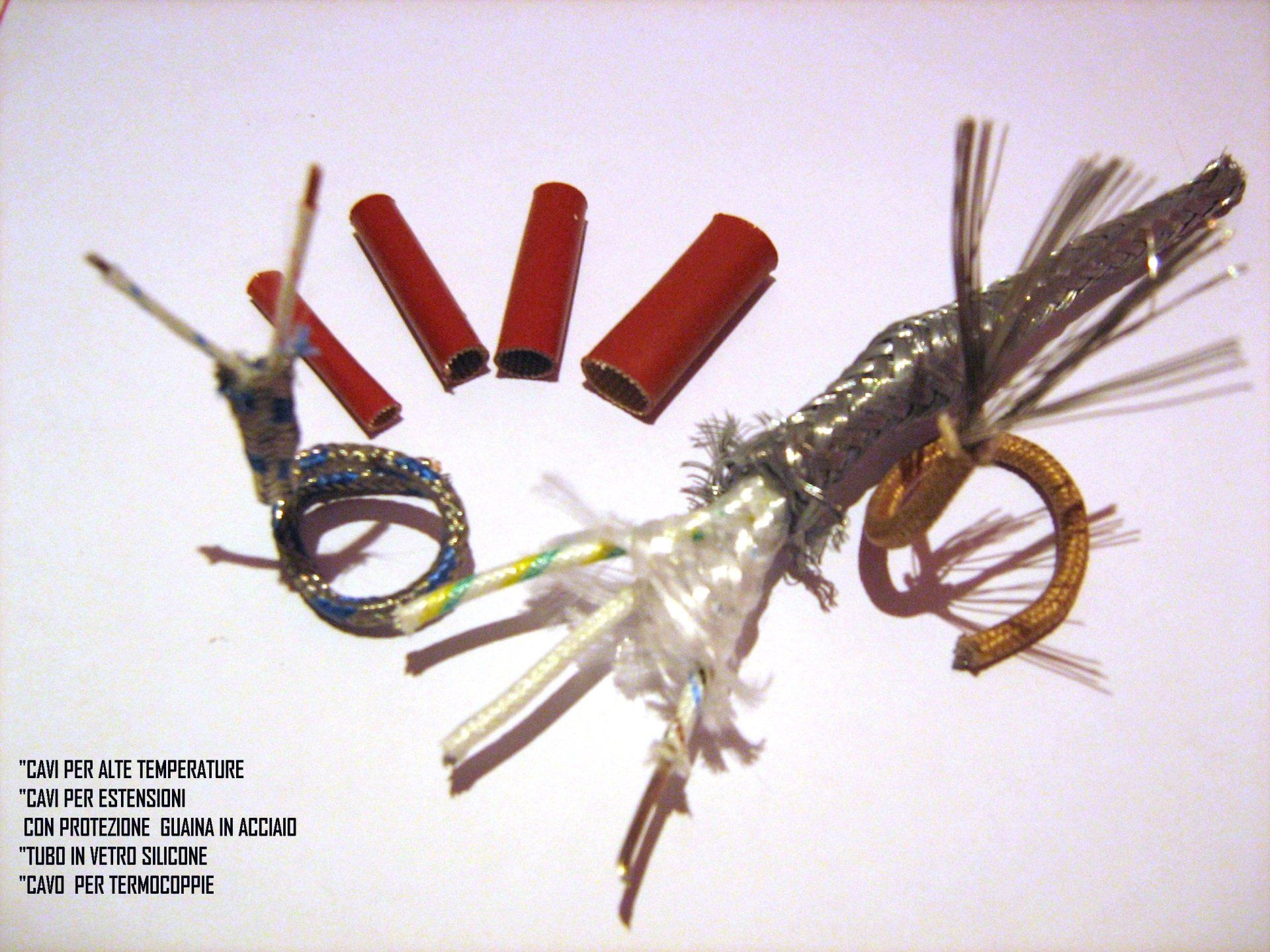 Cavi e guaine per alte temperature