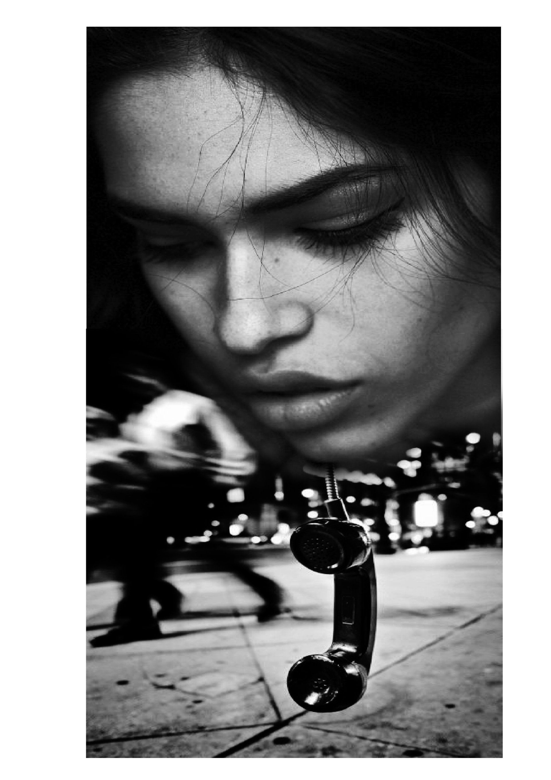 Woman calling time flies