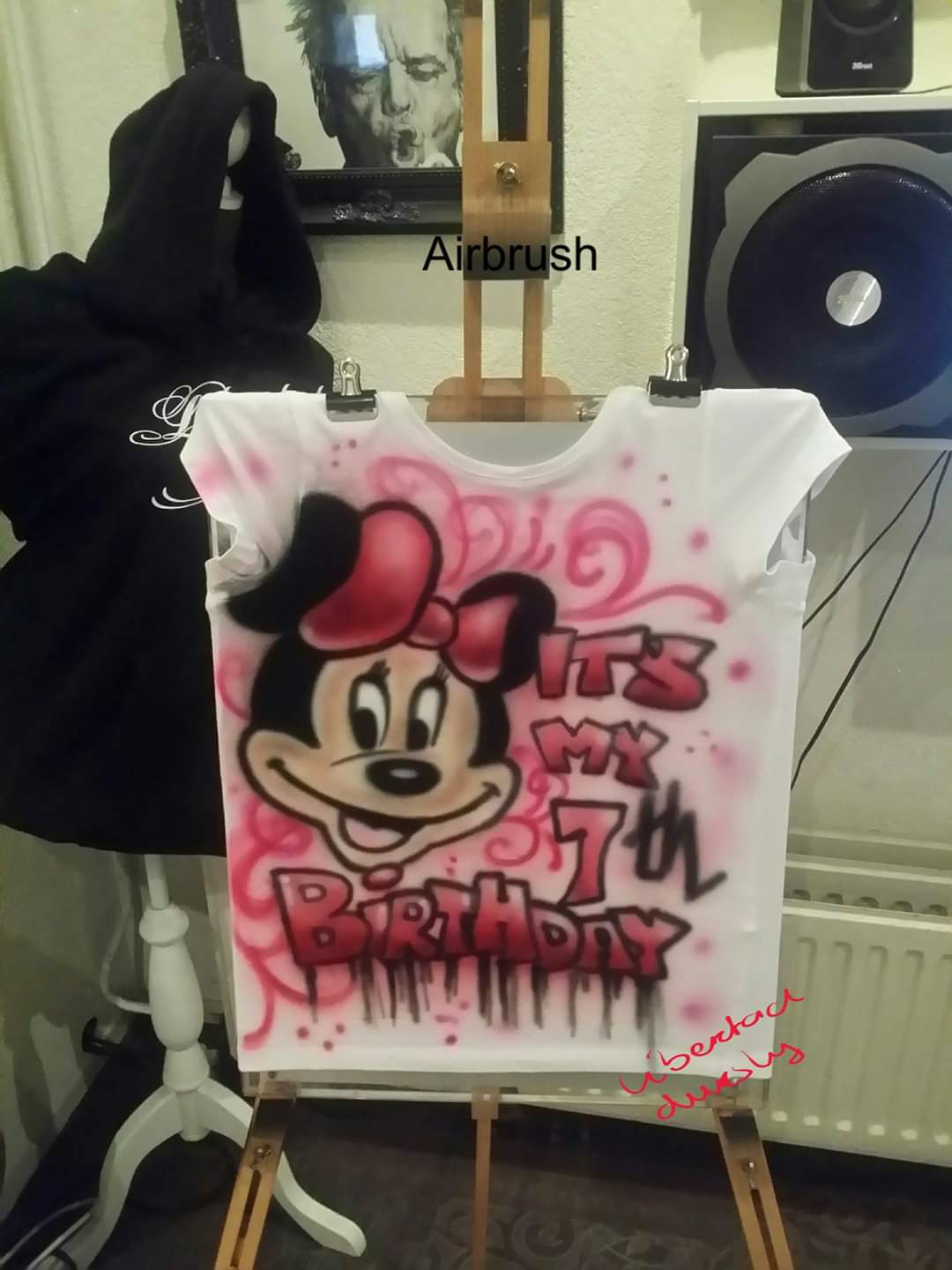 airbrush t-shirt verjaardag